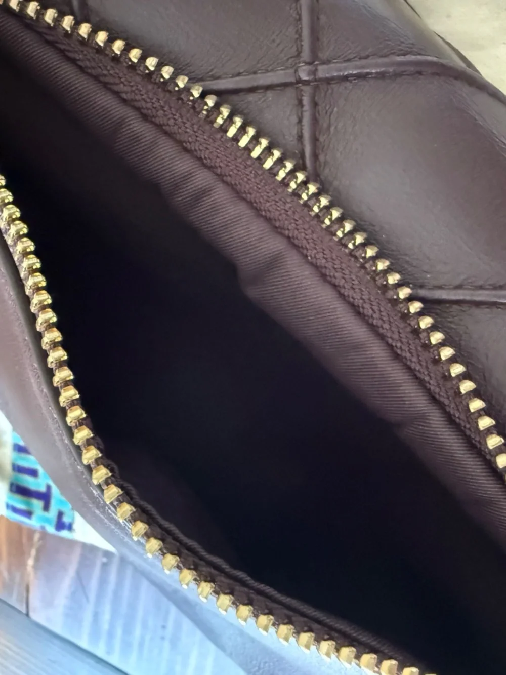 Tory Burch Fleming Nappa Leather Bag in Albarossa (Rich Burgundy)
